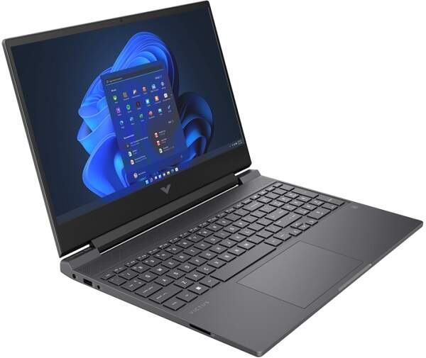 Notebook HP Victus 15-fa2751nc sivý