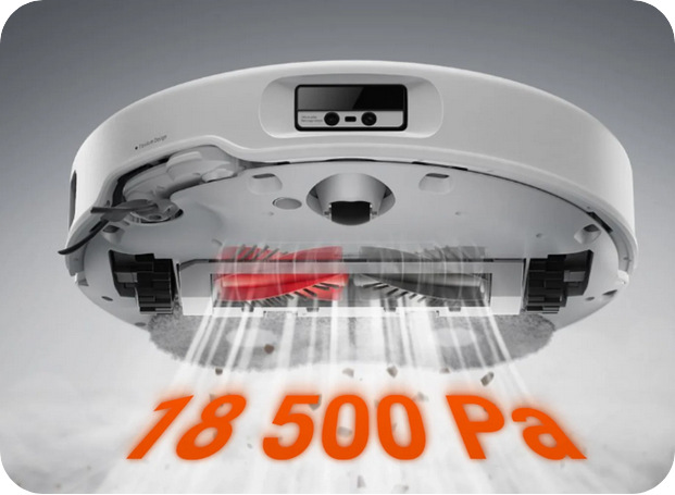 Robotický vysávač Roborock Qrevo Curv 5A1 biely Robotický vysávač Roborock Qrevo Curv 5A1 biely