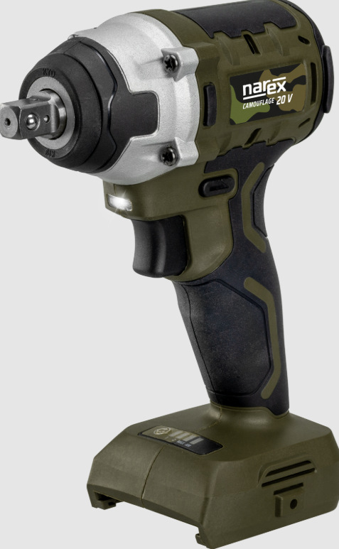 Doťahovák rázový Narex CSR 350-3S (bez baterie) Uťahovanie skrutiek do dreveného zábradlia rázovým uťahovákom Narex CSR 350-3S