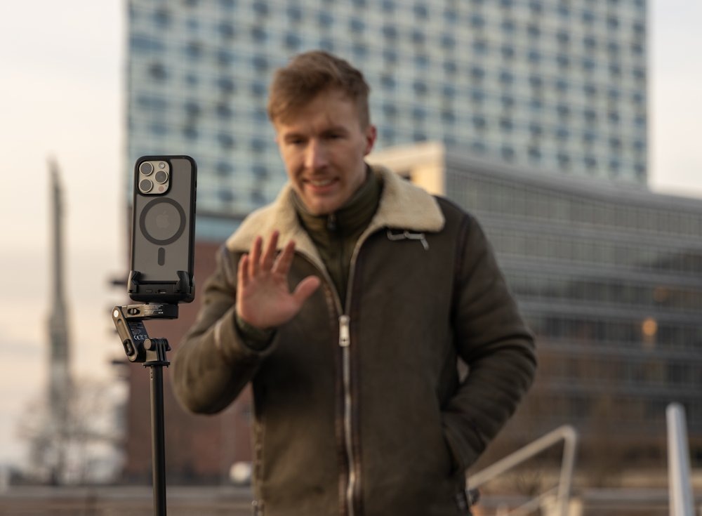 Statív Rollei Easy Creator Gimbal AI-Tracking čierny Statív Rollei Easy Creator Gimbal AI-Tracking čierny
