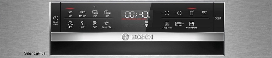 Umývačka riadu Bosch Serie 6 SPI6EMS21E nerez Panel umývačky Bosch SPI6EMS21E