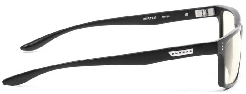 Počítačové okuliare GUNNAR Vertex Onyx, číre sklá čierne Počítačové okuliare GUNNAR Vertex Onyx, číre sklá čierne