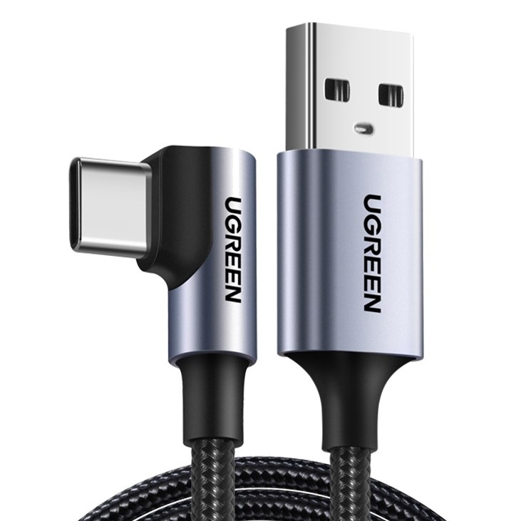 Kábel UGREEN USB/USB-C, 1m čierny