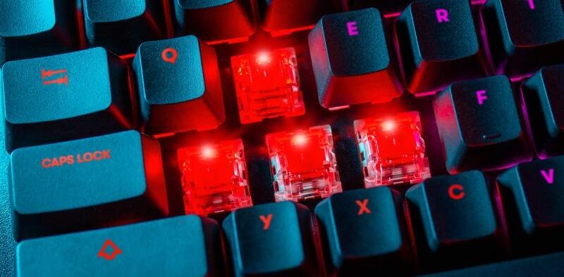 Klávesnica Niceboy ORYX K610 Chameleon čierna Klávesnica Niceboy ORYX K610 Chameleon čierna