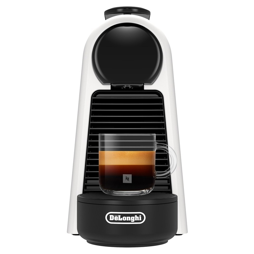 Kapsulový kávovar De'Longhi Nespresso Essenza Mini EN85.WMT biely Kapsľový kávovar De'Longhi Nespresso Essenza Mini EN85.WMT automaticky prechádza do ekologického režimu po 3 minútach nečinnosti