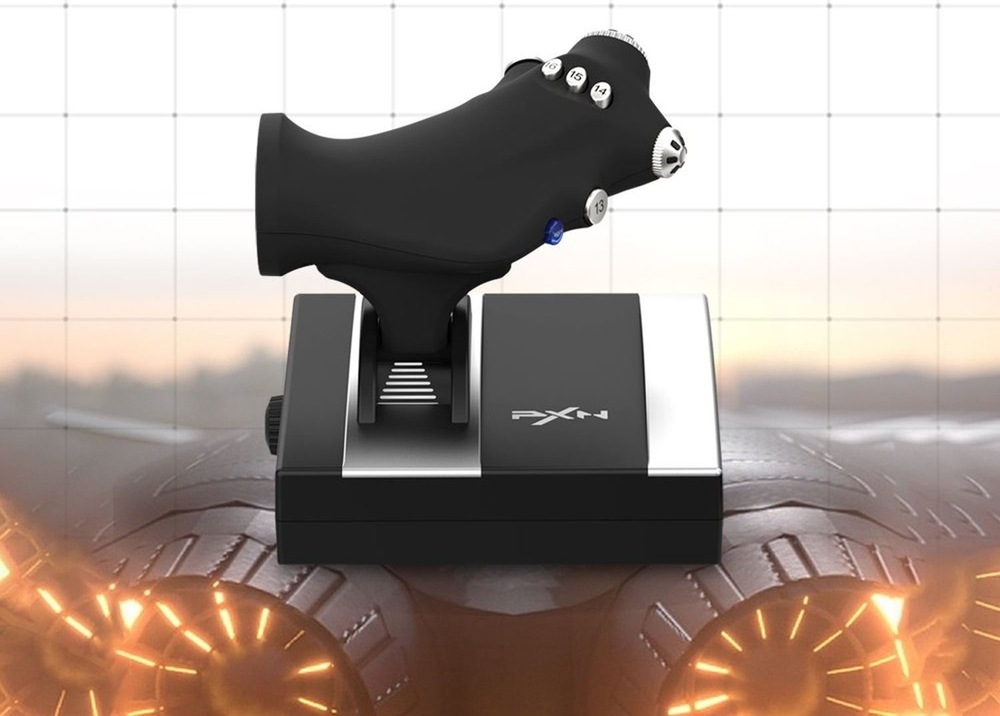 PXN 2119 PRO Flightstick ponúka aj mechanické nastavenie odporu