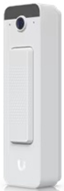 Biely videozvonček Ubiquiti UniFi Protect Doorbell Lite s kamerou a tlačidlom
