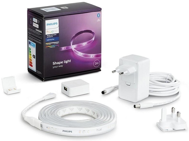 LED pásik Philips Hue LightStrip Plus, 2m, základna, White and Color Ambiance