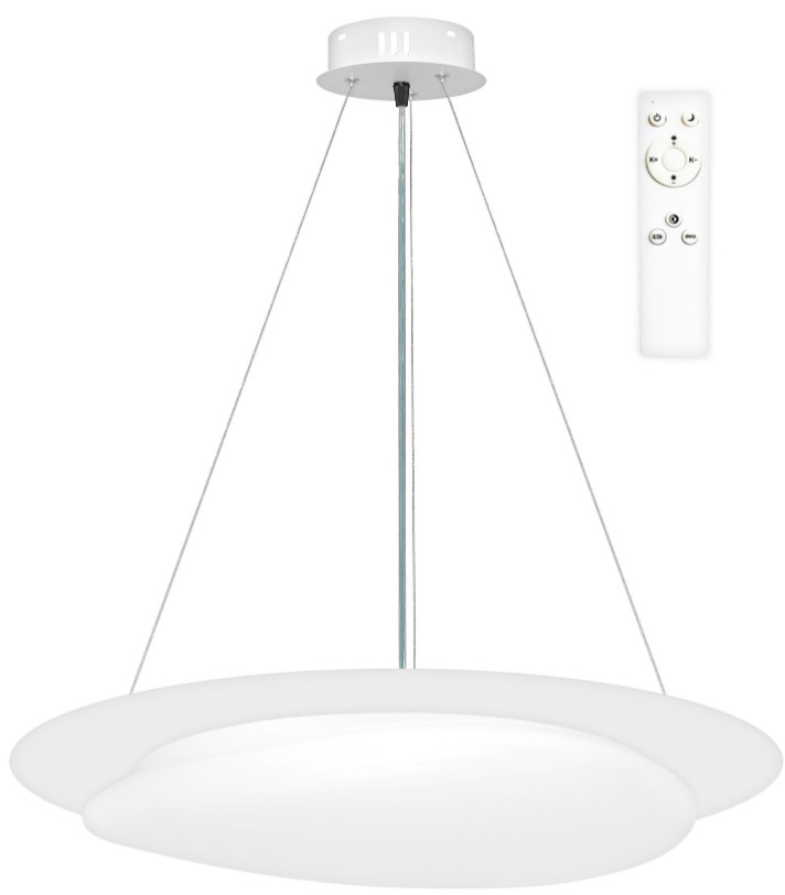 Závesné svietidlo Top Light Stone BZ RC - biele