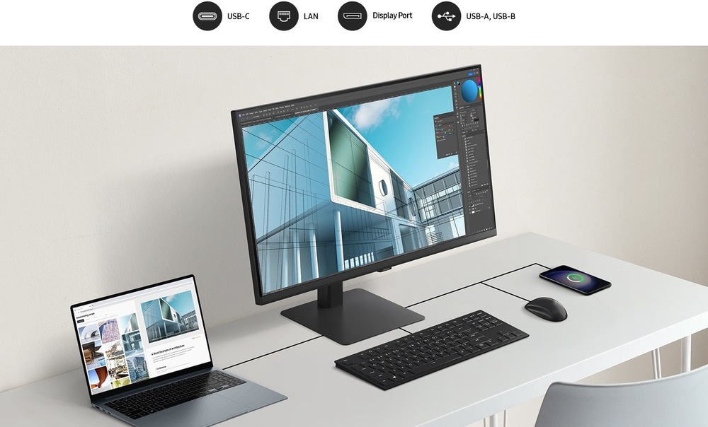 Monitor Samsung ViewFinity S6 čierny Samsung ViewFinity S6 (S60UD)