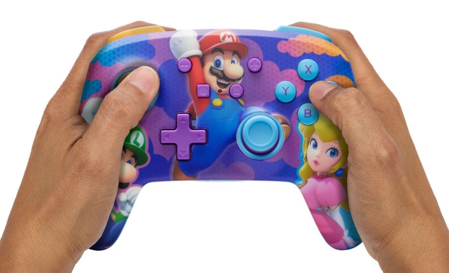 PowerA Enhanced Wireless pre Nintendo Switch – Super Mario Color Splash Heroes (NSGP0287-01)