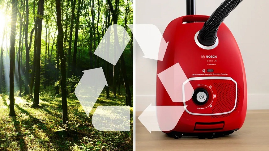 Podlahový vysávač Bosch ProAnimal BGL41PET2H červený "BOSBGL41PET2H_eco"