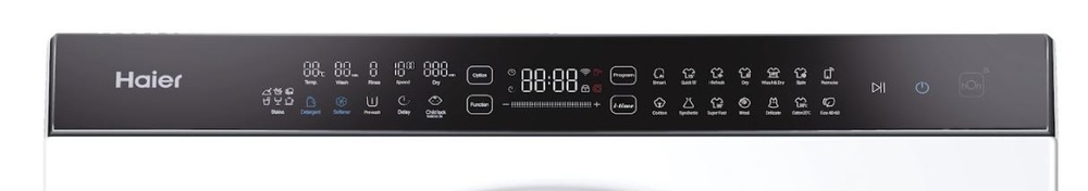 Práčka so sušičkou Haier SuperDrum HWD100BD1499U1N biela