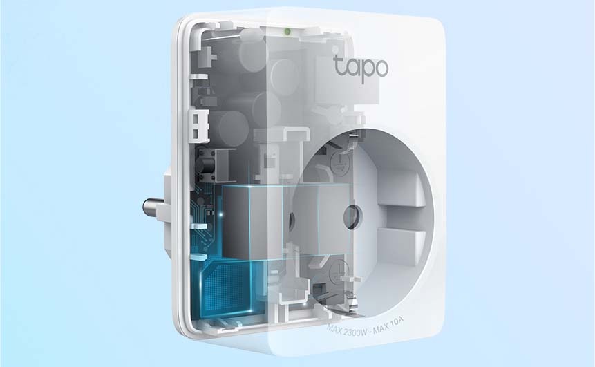 Inteligentná zásuvka TP-Link Tapo P100M, Matter biela Inteligentná zásuvka TP-Link Tapo P100M, Matter biela