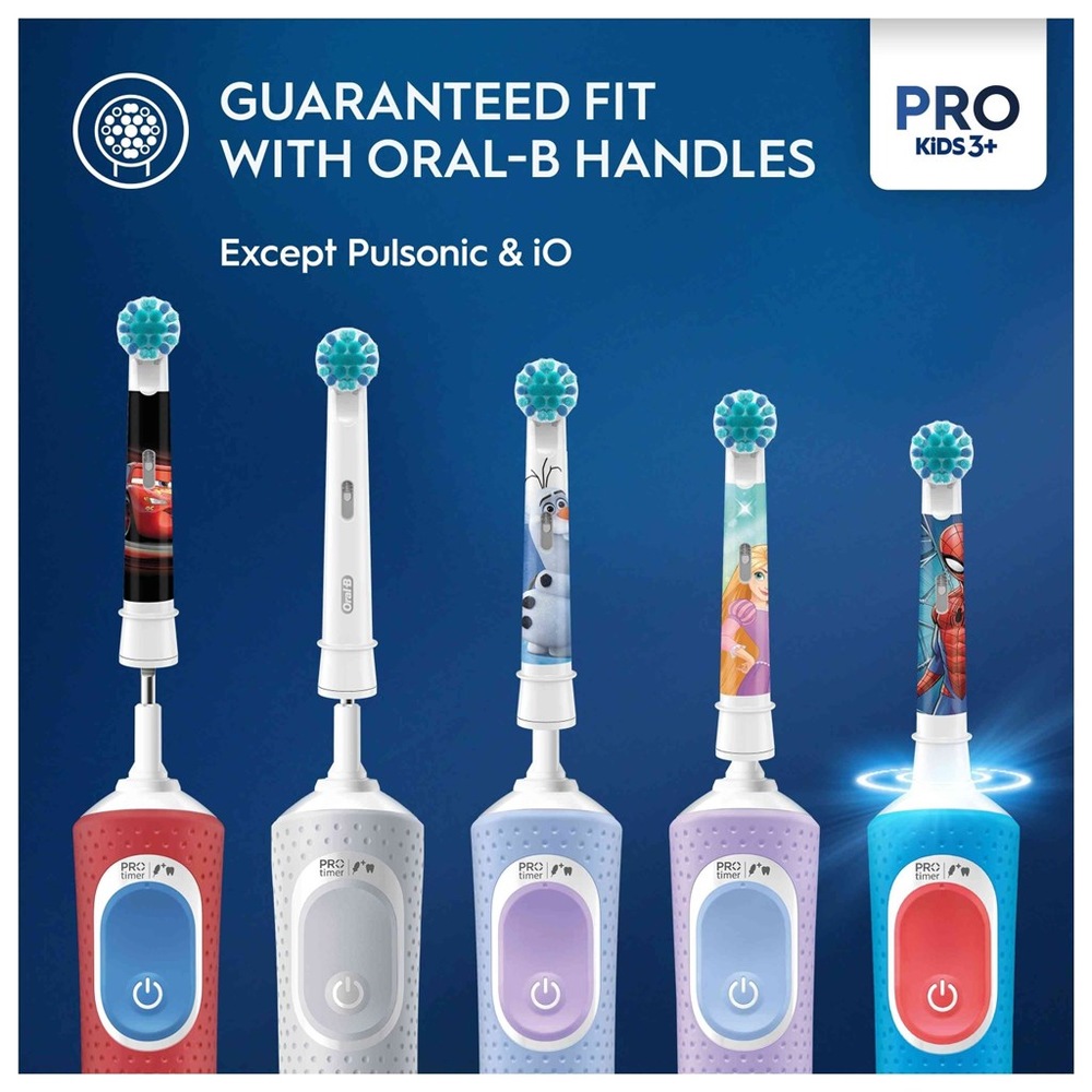 Náhradné hlavice Oral-B Pro Kids (4 ks) Náhradná kefka Oral-B Pro Kids 4 ks