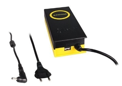 Sieťový adaptér PATONA pre notebooky Asus, 19V, 4,7 A, 90W, konektor 4x1, 35mm, výstup USB Sieťový adaptér PATONA pre notebooky Asus, 19V, 4,7 A, 90W, konektor 4x1, 35mm, výstup USB
