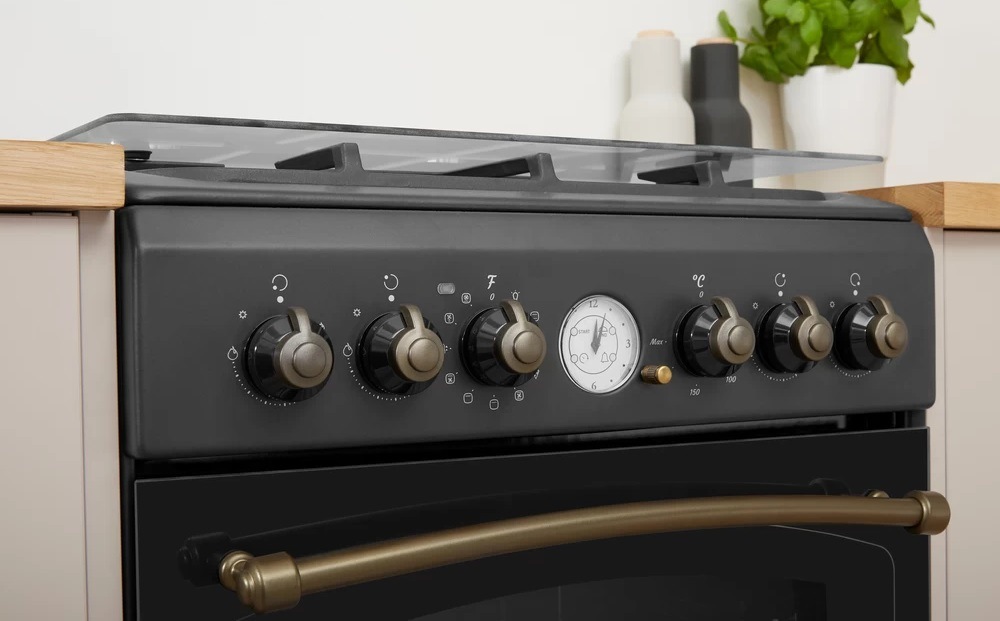 Sporák K50 Indesit IS5G8MHA/E, Retro