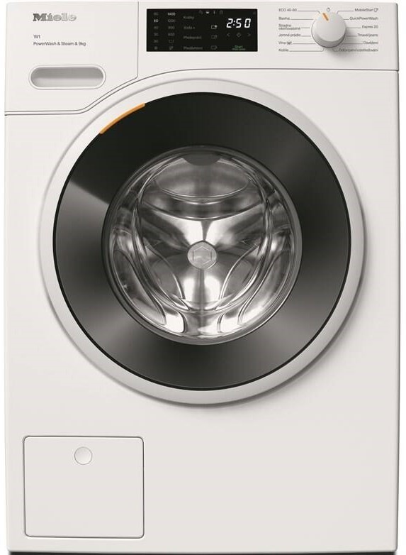 Set výrobkov Miele WWD 380 WCS + TWD 640 WP biely