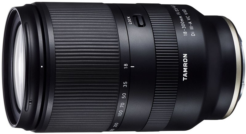 Tamrón 18 – 300 mm f/3.5 – 6.3 Di III-A VC VXD (Nikon Z), čierna