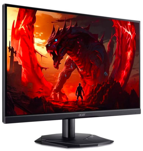 Monitor Acer Nitro KG241YX3bip čierny Monitor Acer Nitro KG241YX3bip 23.8", LED podsvietenie, VA panel, 1ms, 250cd/m2, 1920 × 1080 Full HD, - čierny