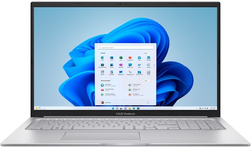 Notebook Asus Vivobook 15, strieborná farba