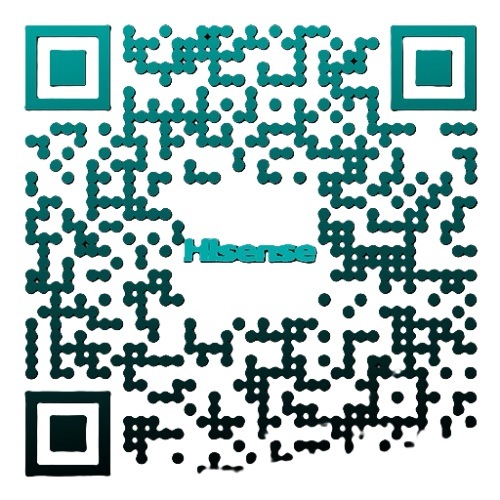 Televízor Hisense 65E7Q QR kód na zobrazení 3D modelu