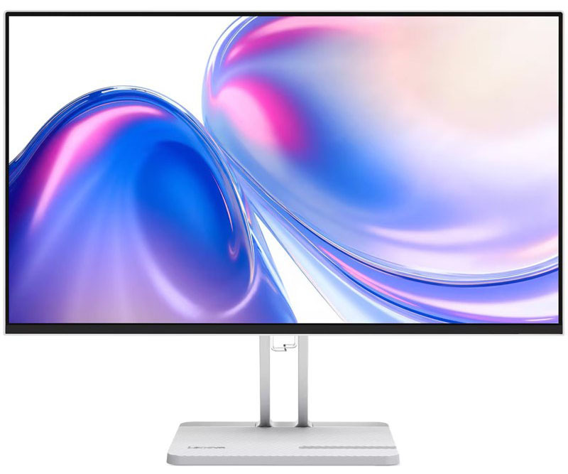 Multimediálny monitor Lenovo L24-4C v šedej farbe.