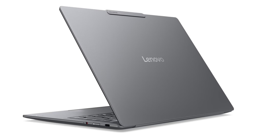 Pootvorený notebook Lenovo Yoga Slim 7 14IPH11 zozadu