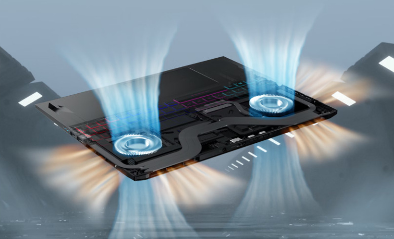 Acer Nitro 16S AI prináša dvojventilátorové chladenie