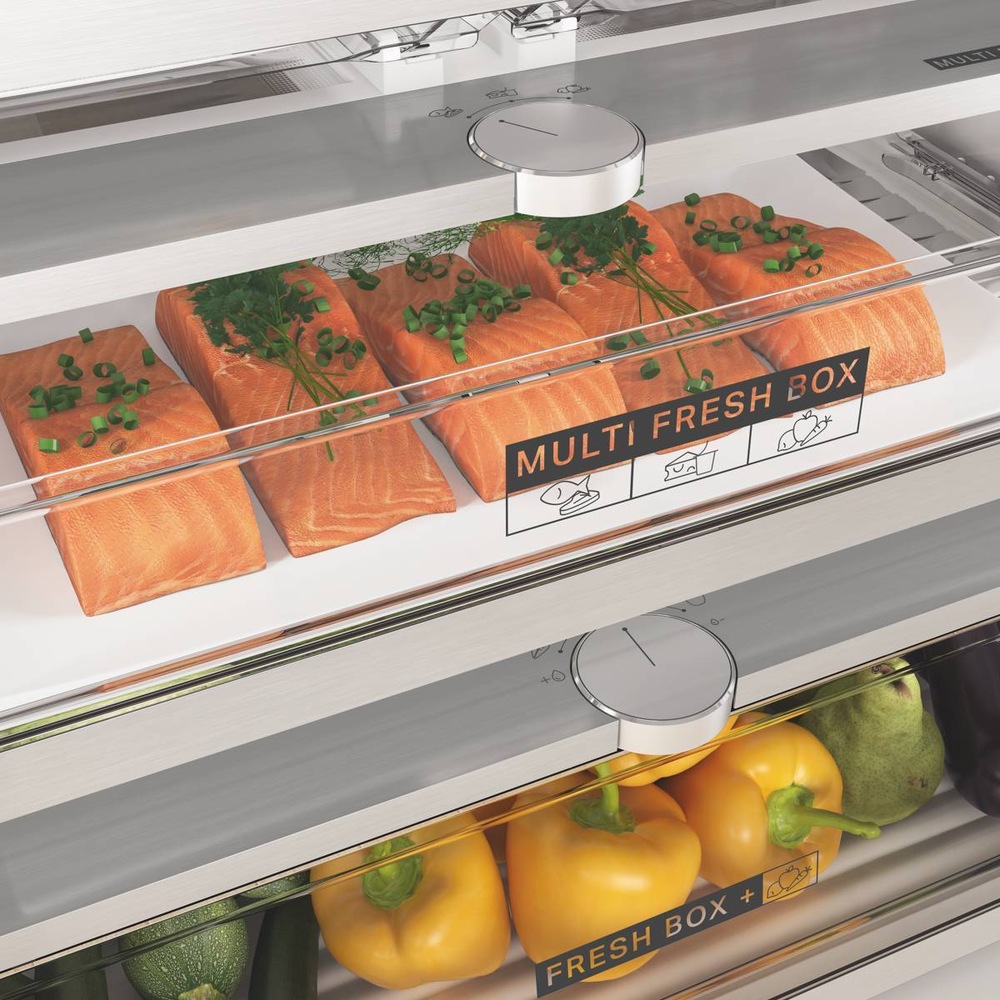 Chladnička s mrazničkou Whirlpool WHC18 T333 biela Chladnička kombinovaná Whirlpool WHC18 T333 NoFrost, vstavaná, MultiFreshBox zásuvka