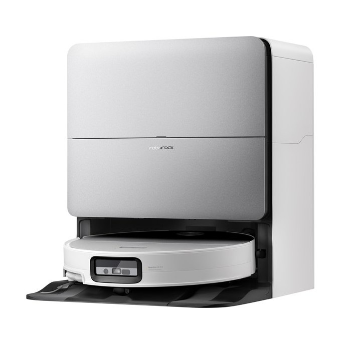 Robotický vysávač Roborock Saros 20 Sonic Complete White biely