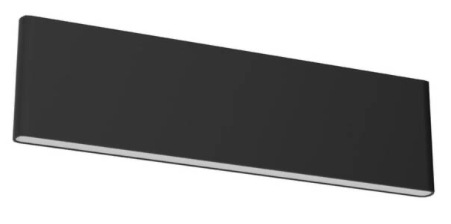 Nástenné svietidlo IMMAX NEO LISTON SMART 29cm 8W Zigbee 3.0 čierne