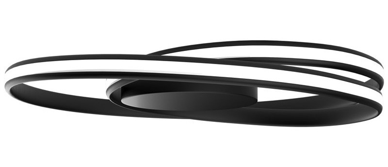 LED stropné svietidlo IMMAX NEO ROUND SMART, 70cm, 35W, Zigbee 3.0, TUYA čierne