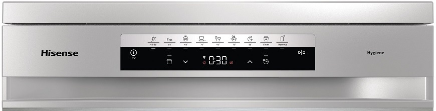 Umývačka riadu Hisense HS673A60X nerez Umývačka riadu Hisense HS673A60X, sivá, Tablety 3 v 1″ width=