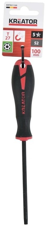 TORX skrutkovač Kreator KRTH21109 TORX T27×100 s dĺžkou stopky 100 mm