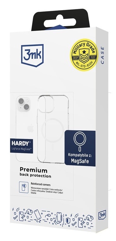 Kryt na mobil 3mk na OnePlus 15, priehľadná farba