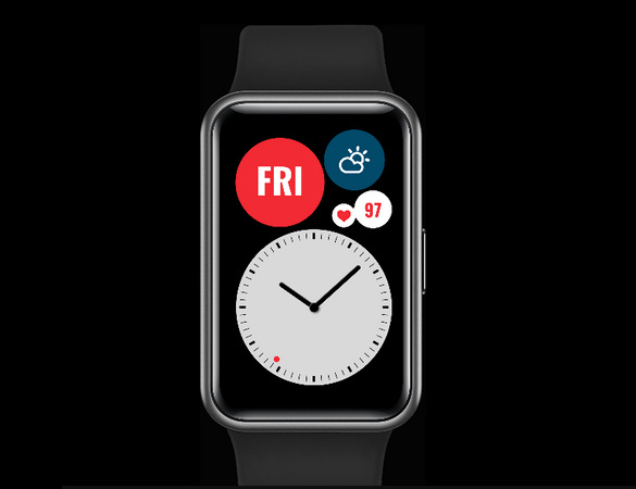 Inteligentné hodinky Huawei Watch Fit New čierne