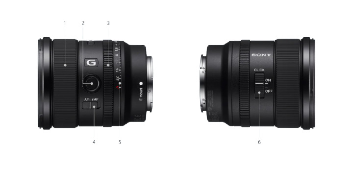 Objektív Sony FE 20 mm F/1.8 G čierny