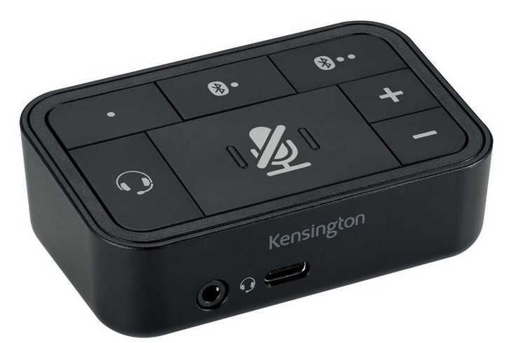 Adaptér KENSINGTON 3-in-1 Pro Audio Headset Switch KENSINGTON 3-in-1 Pre Audio Headset Switch (K83300WW)