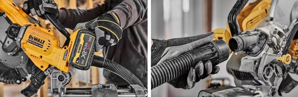 Píla úkosová Dewalt 54V XR Flexvolt DCS781X2 (s baterií) Píla úkosová Dewalt 54V XR Flexvolt DCS781X2 (s baterií)