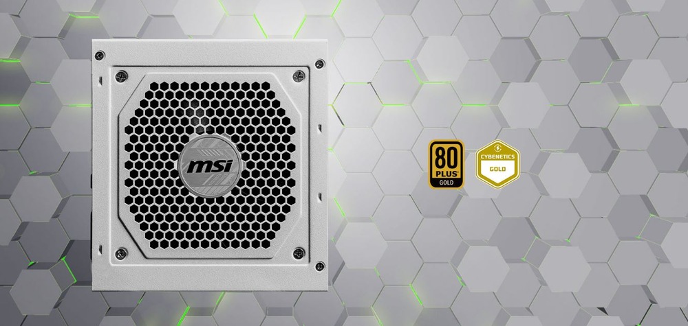 Zdroj MSI MAG A850GL PCIE5 WHITE biely MSI MAG A850GL PCIE5 WHITE