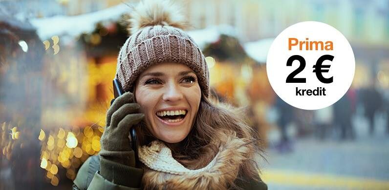 Orange Prima Voľba hlas 2 EUR, SIM karta