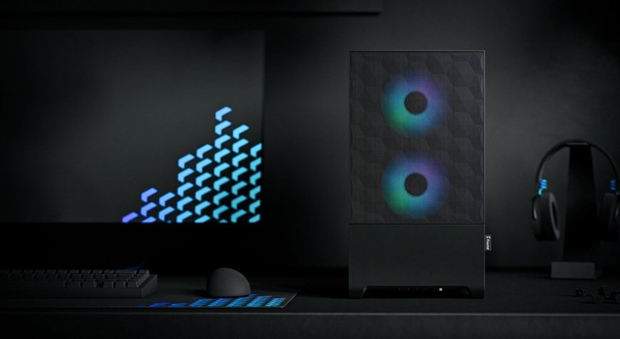 Case FRACTAL DESIGN Pop Mini Air RGB Tempered Glass Clear Tint čierna Case FRACTAL DESIGN Pop Mini Air RGB Tempered Glass Clear Tint čierna