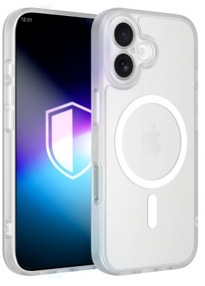 Kryt na mobil 3mk Misty MagCase na Apple iPhone 16 - biely