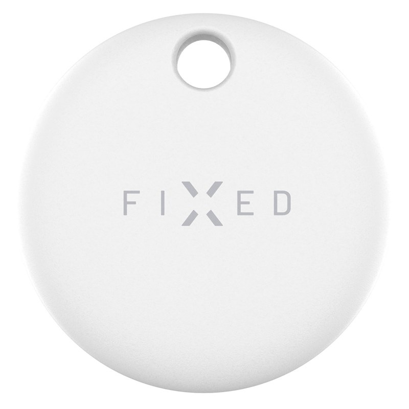 Lokátor FIXED Tag Dual s podporou Find My a Find Hub biely