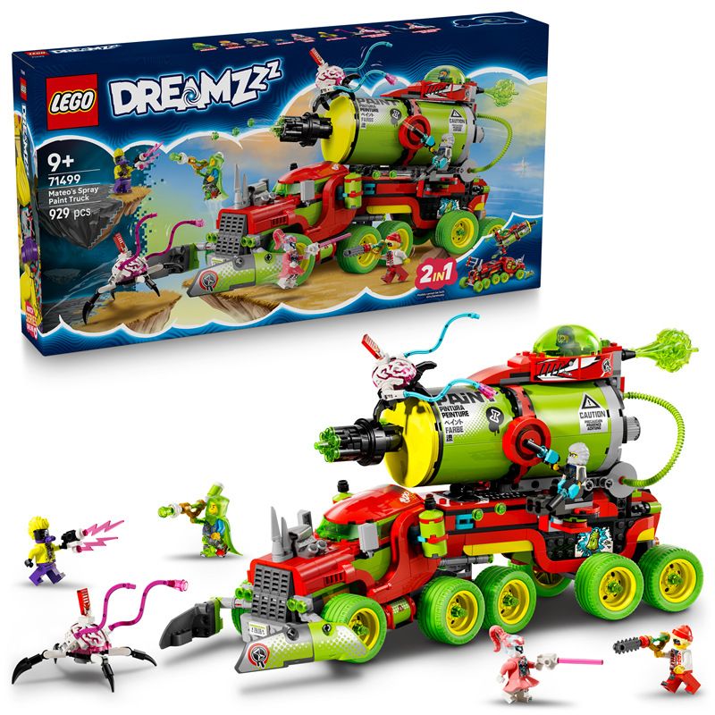 Stavebnica LEGO® DREAMZzz™ 71499 Mateovo vozidlo v podobe farby v spreji