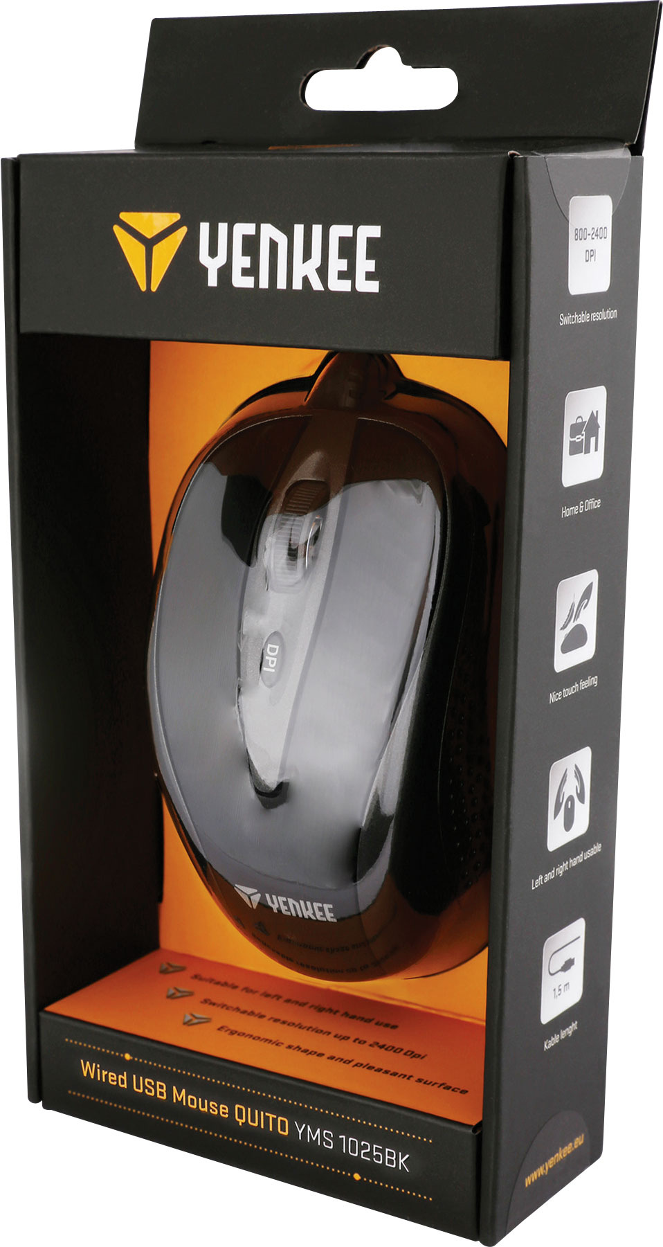 YENKEE YMS 1025BK USB Quito