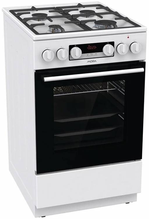 Kombinovaný sporák Mora K 7668 BW biely