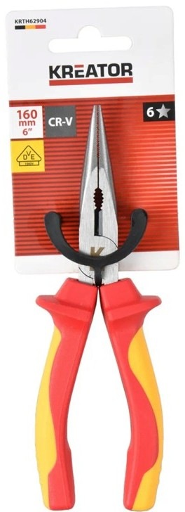 Kliešte Kreator KRTH62904 o dĺžke 160 mm z chróm-vanádiovej ocele