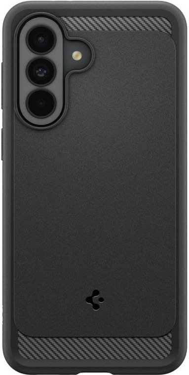 Kryt na mobil Spigen Rugged Armor - Samsung Galaxy A37 5G v čiernom dizajne